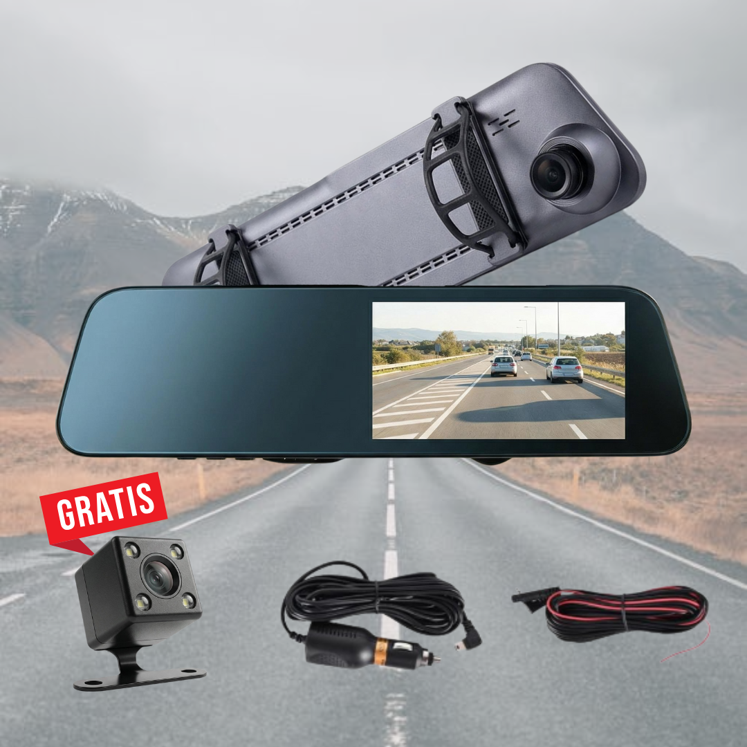SafeCar Espejo con Cámara