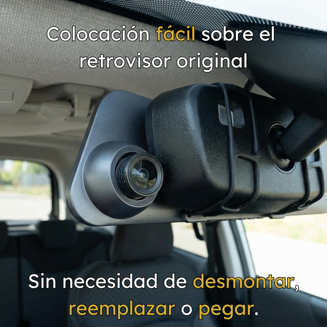 SafeCar Espejo con Cámara
